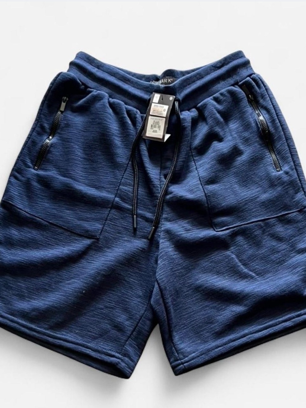 NWT Primark Men's Dark Blue Athletic Drawstring Shorts